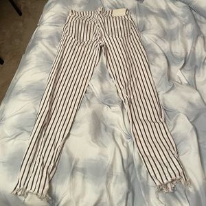 Pull&Bear striped skinny jeans  Size 28